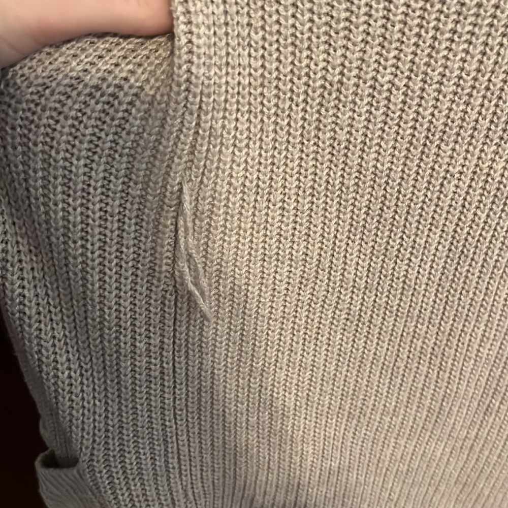 Express tan long cardigan 🤎 - Picture 6 of 6